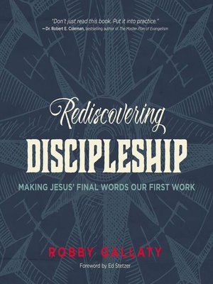 cover image of Rediscovering Discipleship